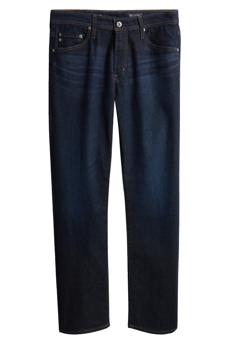Everett AG CLOUD SOFT DENIM™ Slim Straight Leg Jeans (Nordstrom Exclusive), Alternate, color, APOLLO