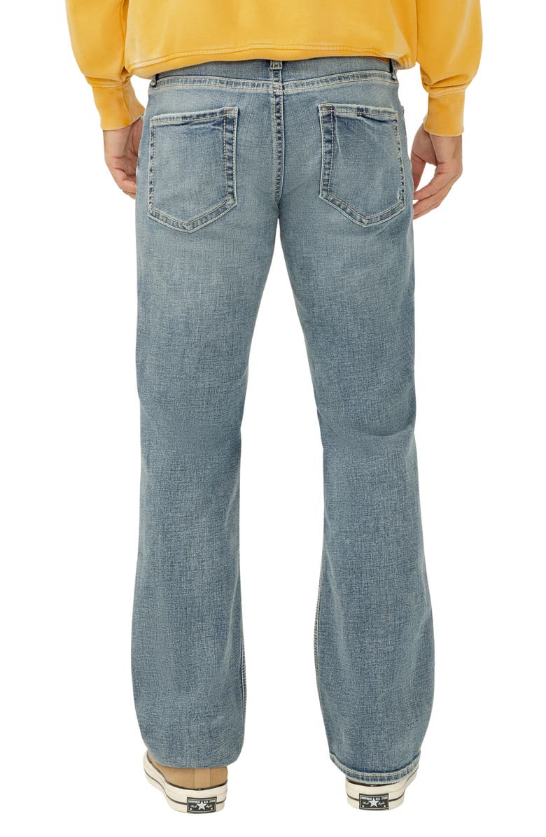 Silver Jeans Co. Zac Relaxed Fit Straight Leg Jeans, Alternate, color,