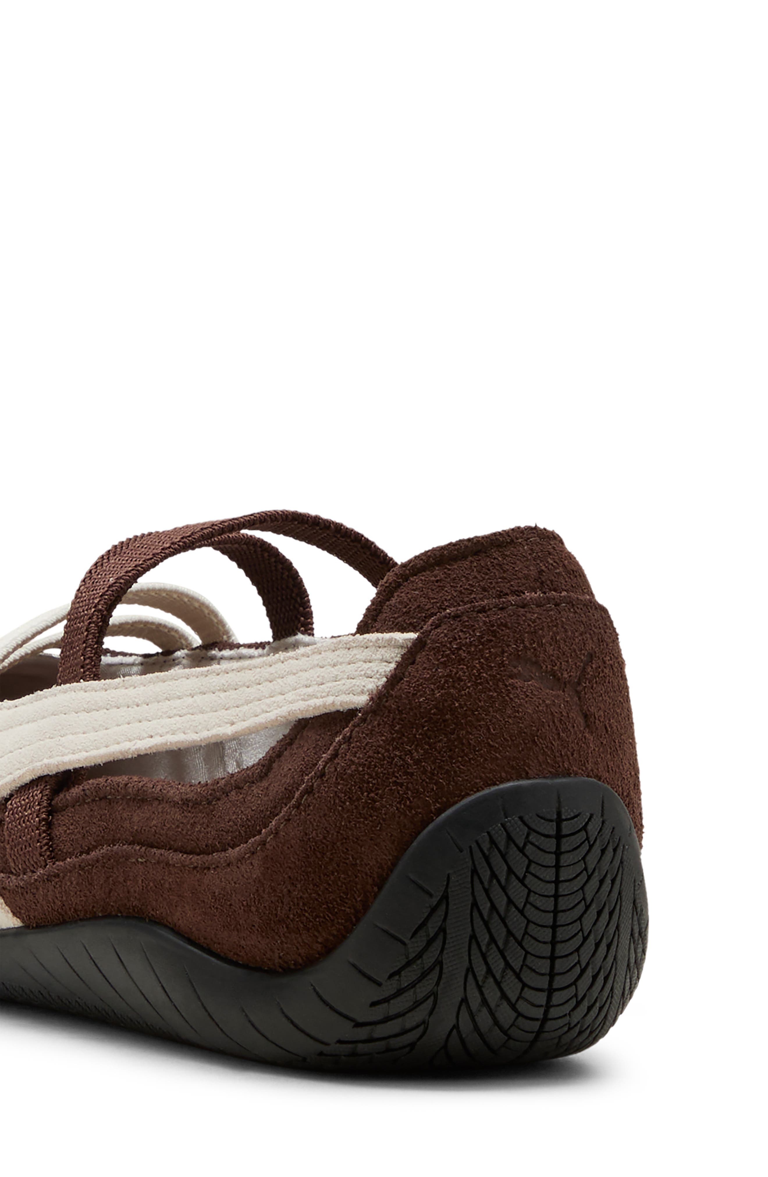 Kids' Speedcat Ballet Metallic Sneaker, Alternate, color, BROWN