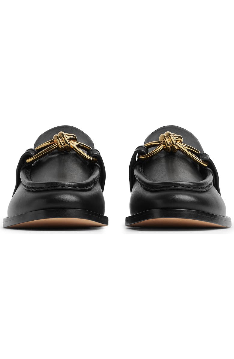Bottega Veneta Astaire Knot Bit Loafer, Alternate, color, Black