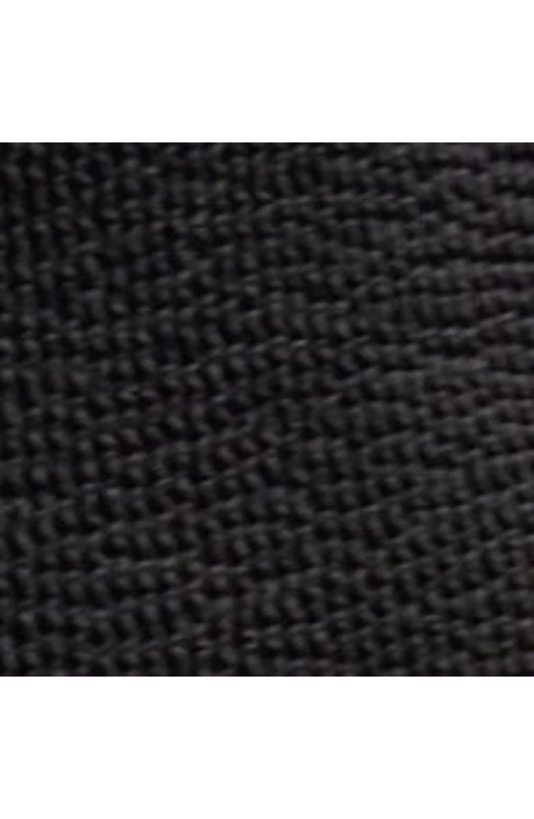 FASHION-SZN CURVE Trim Detail Sculpting Crinkle Swimsuit, Alternate, color, Black