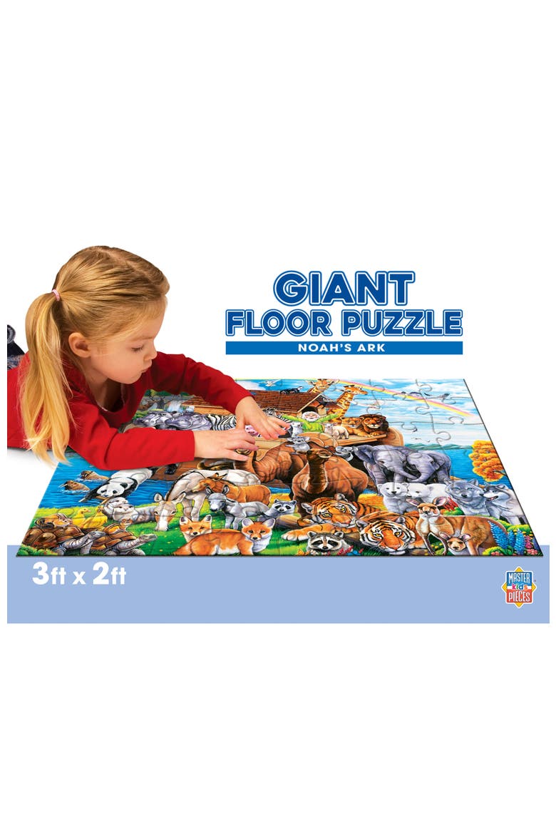 Noah's Ark 48 Piece Floor Jigsaw Puzzle, Alternate, color, Multicolor
