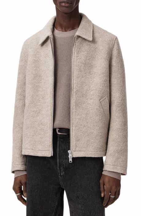 AllSaints Celeste Crop Boiled Wool Jacket