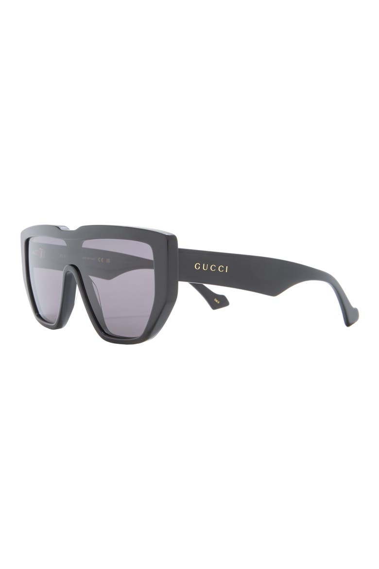 99mm Shield Sunglasses, Alternate, color, BLACK BLACK GREY