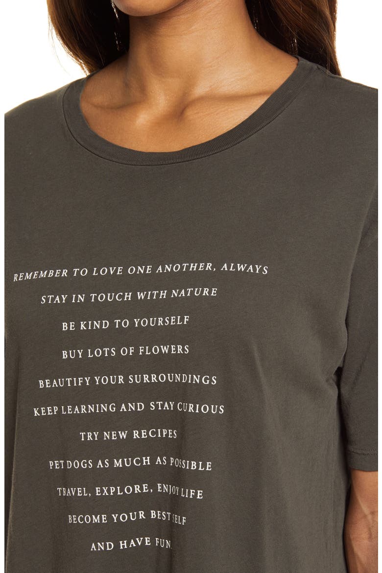 Love One Another Graphic Tee, Alternate, color, WASHED BLACK