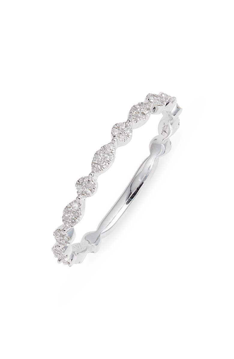 Meira T Diamond Pavé Ring, Main, color, White