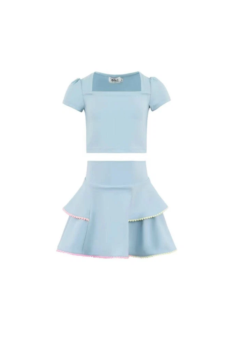 Baby Blue Soft Tennis Set, Main, color, Blue