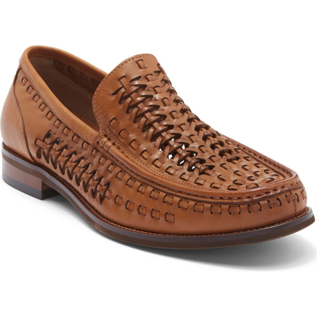Steve Madden Gaetano Woven Loafer In Brown