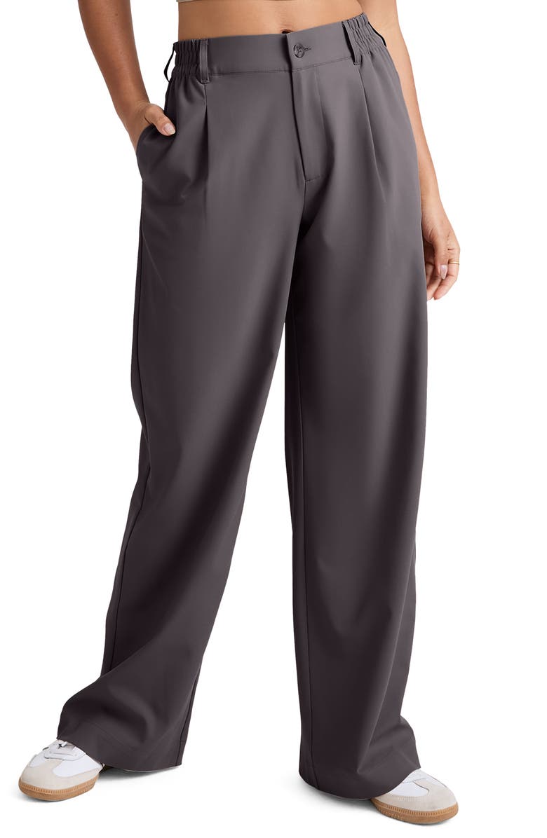 Beyond Yoga Status Trousers, Main, color, Soft Umber