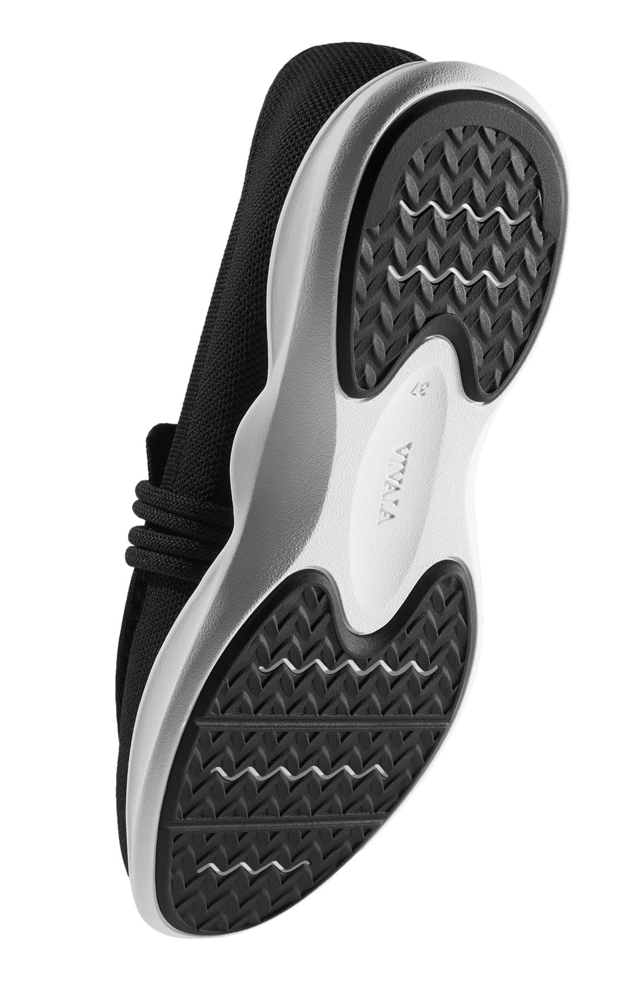 VIVAIA Water-Repellent Round-Toe Sneaker Loafers, Alternate, color, Black