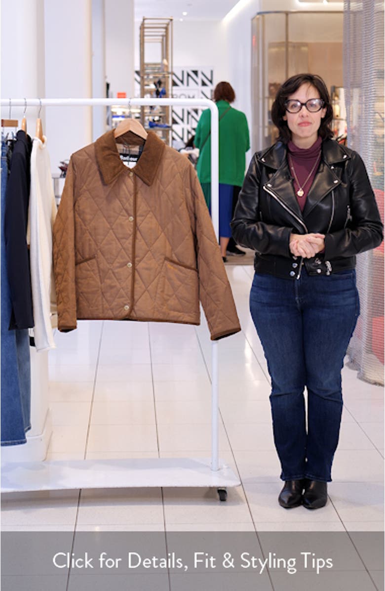 Liddesdale Crop Quilted Jacket, sales video thumbnail