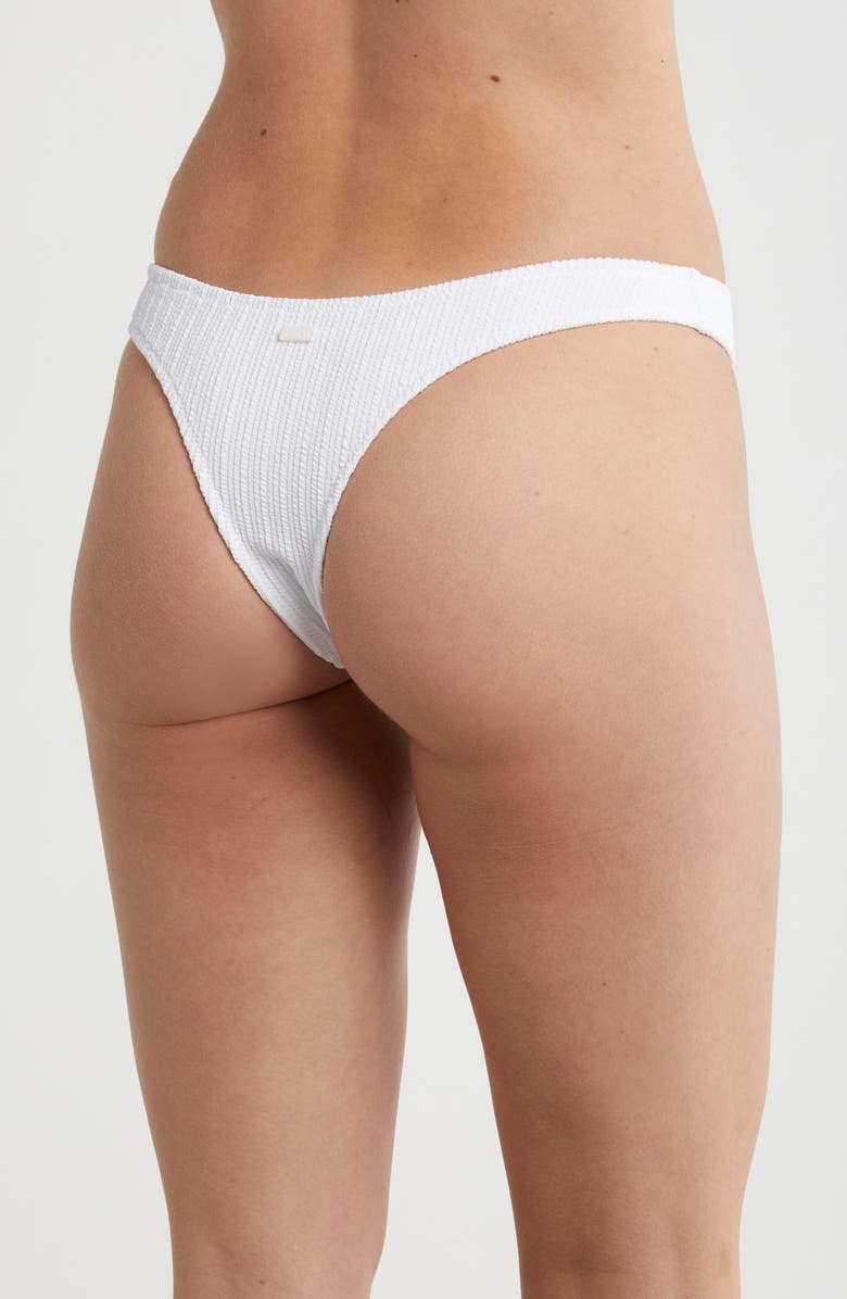 Roxy Aruba High Leg Cheeky Bikini Bottoms, Alternate, color, 