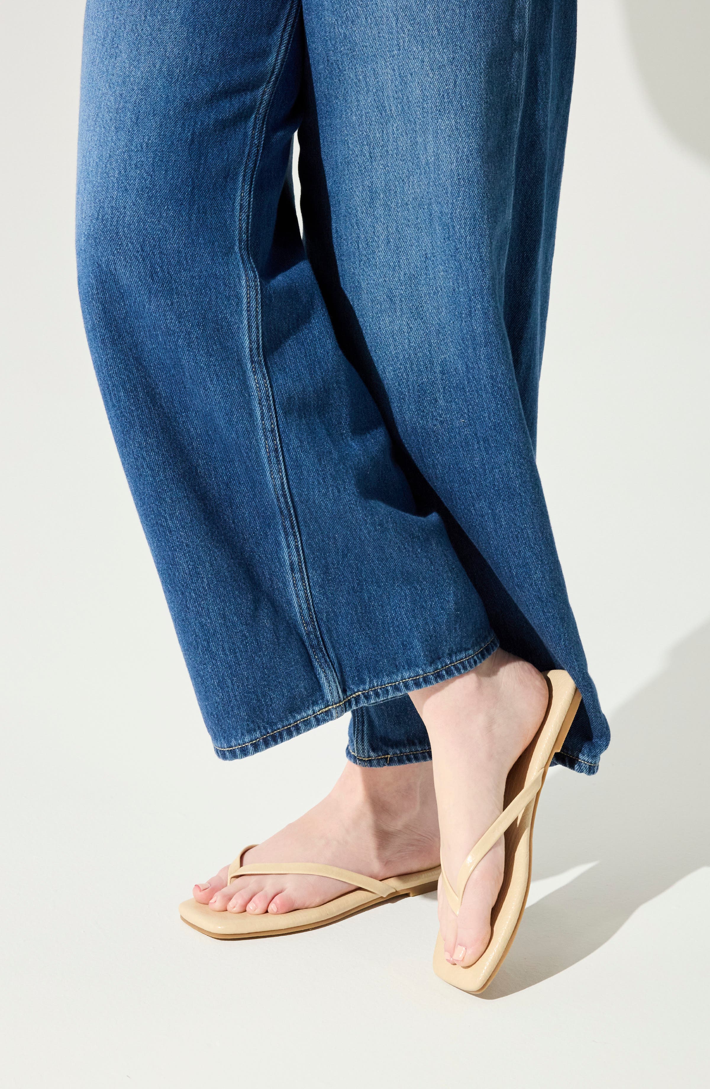 Mercer Flip Flop, Alternate, color, CREAM