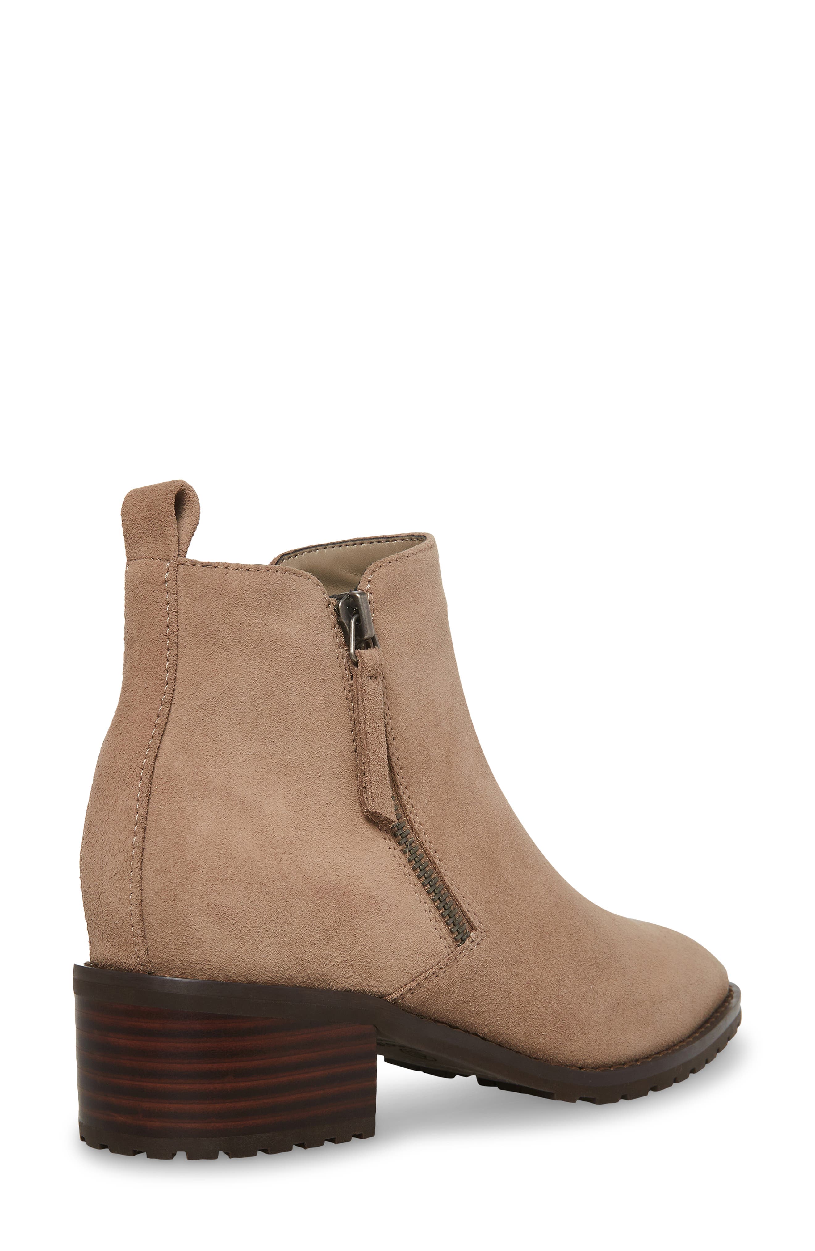 Blondo Samara Waterproof Leather Bootie, Alternate, color, Mushroom