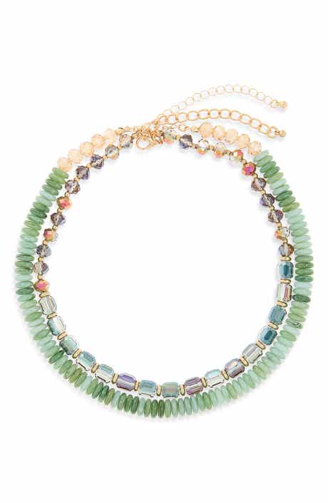 Set of Two Beaded Necklace