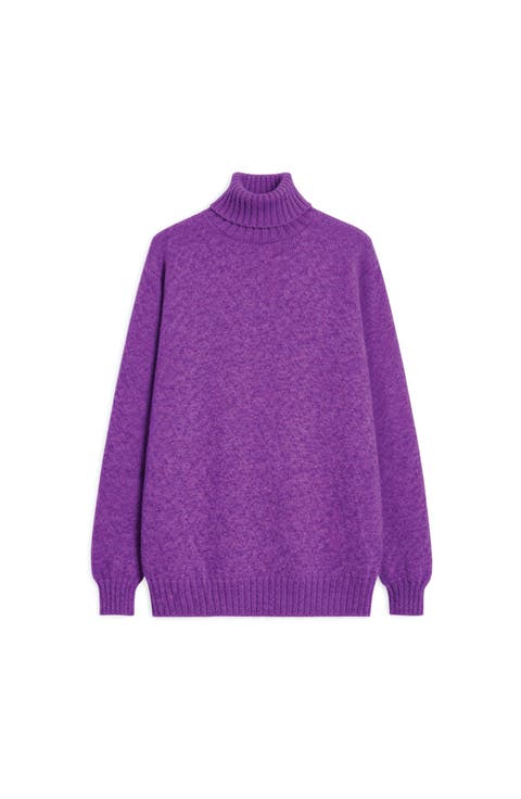 Shetland Turtleneck Sweater