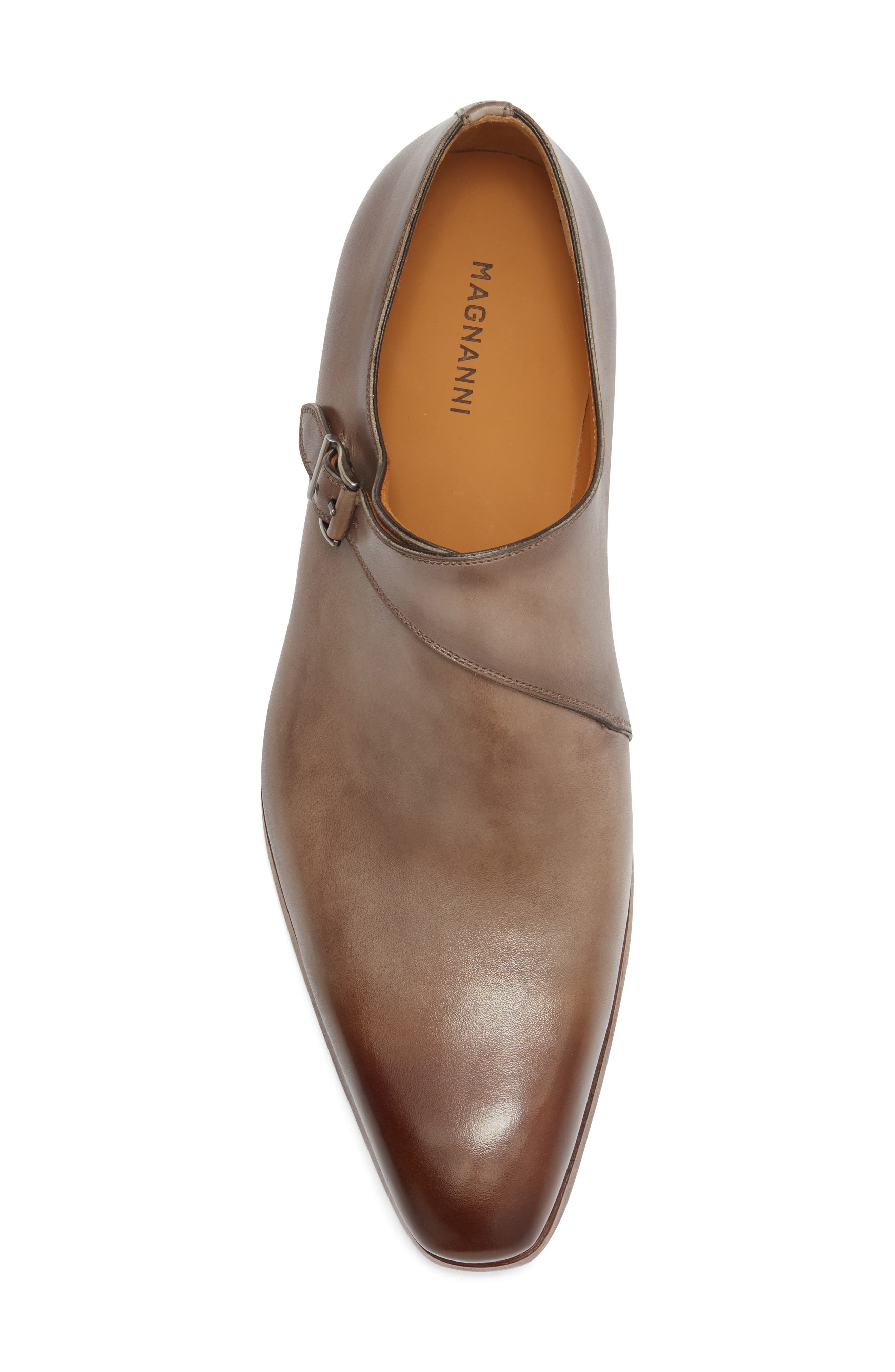 Monk Strap Shoe, Alternate, color, BONE