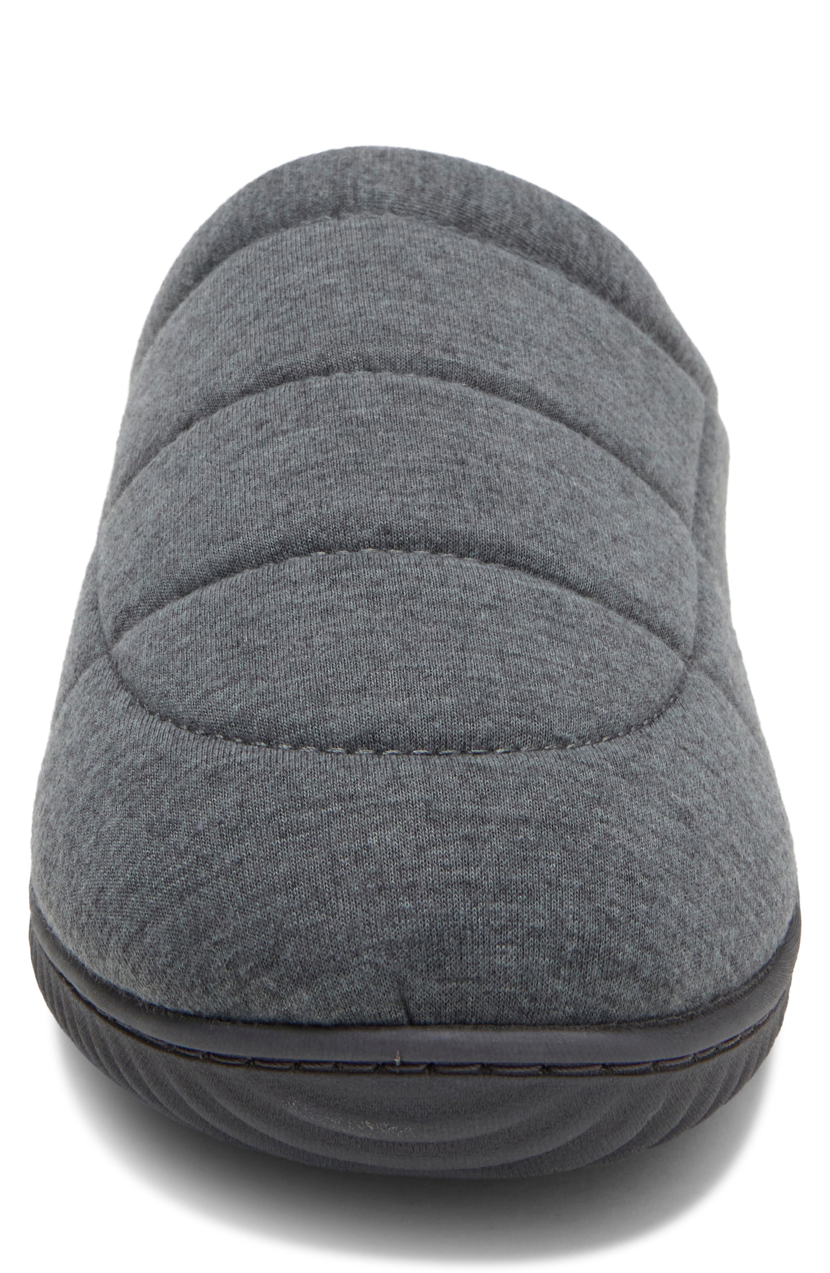 Arlo Jersey Clog Slipper, Alternate, color, DARK HEATHER GREY