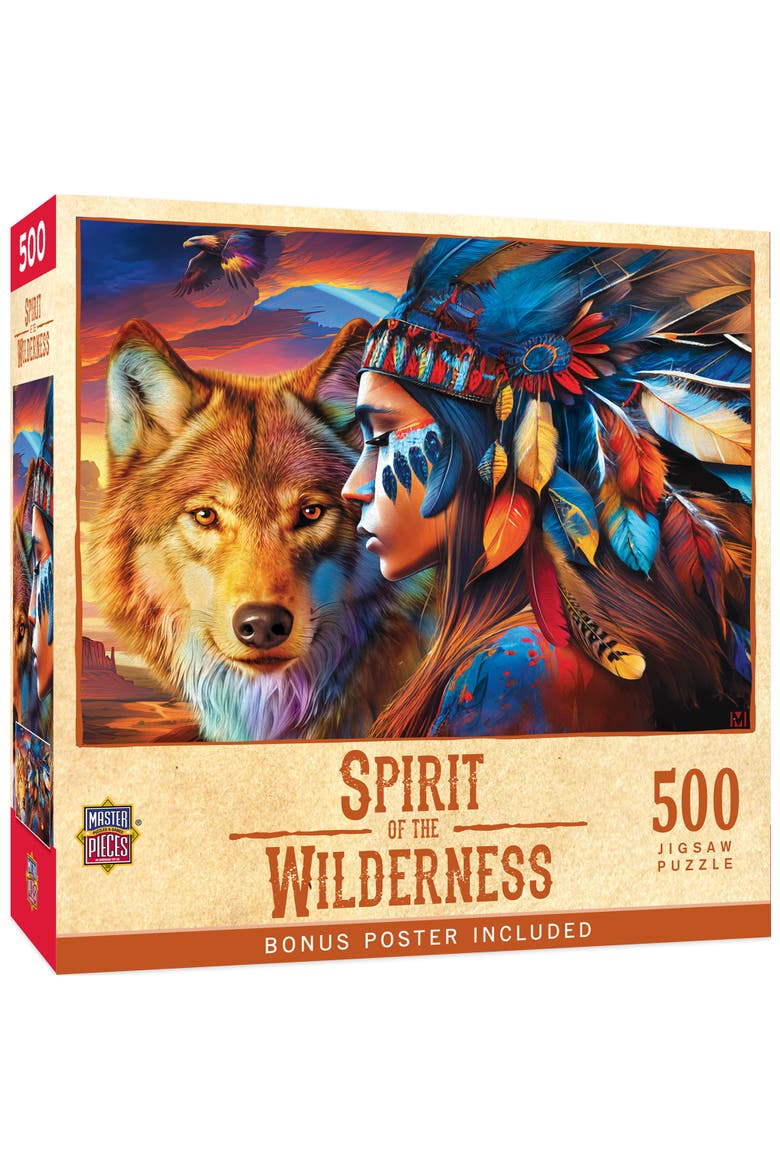 Spirit of the Wilderness 500pc Puzzle, Main, color, Multicolor
