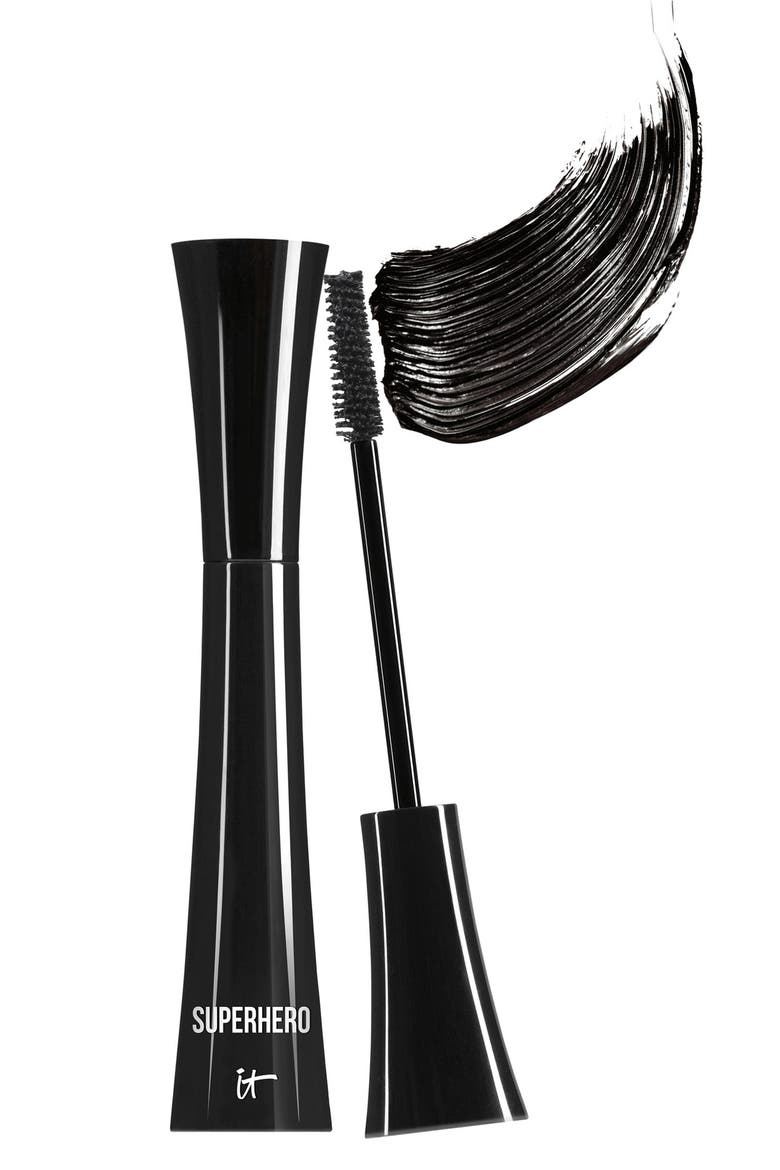 Superhero Elastic Stretch Volumizing Mascara, Main, color, BLACK