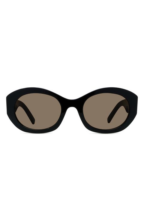 4G Oval Sunglasses