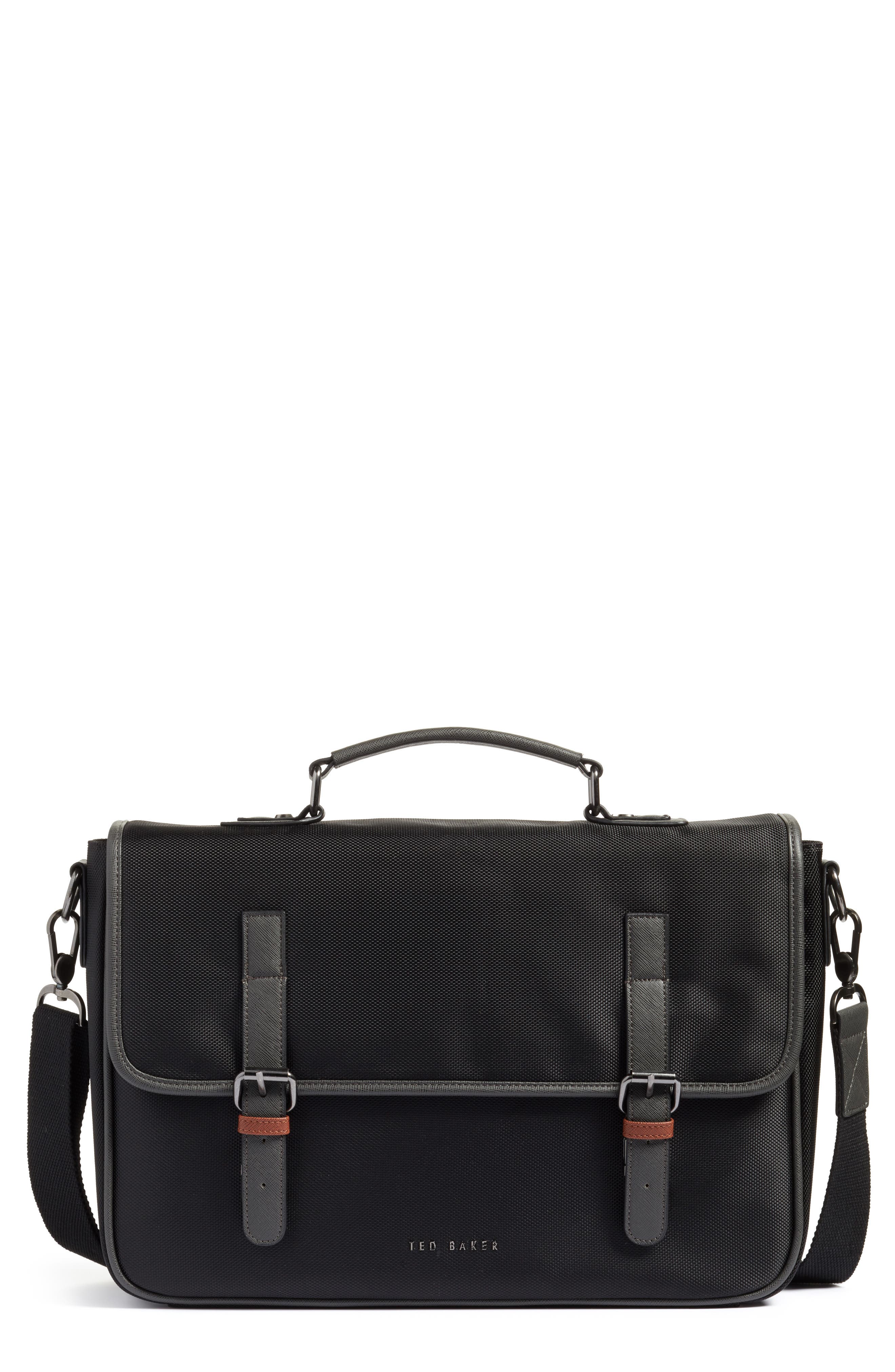 Ted Baker London Cattar Messenger Bag, Main, color, 