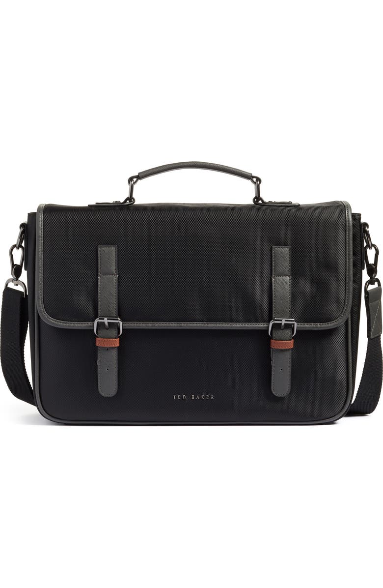 Ted Baker London Cattar Messenger Bag, Main, color,