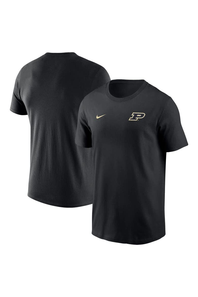 Men's Nike Black Purdue Boilermakers 2025 Sideline Legend Performance T-Shirt, Alternate, color, Black