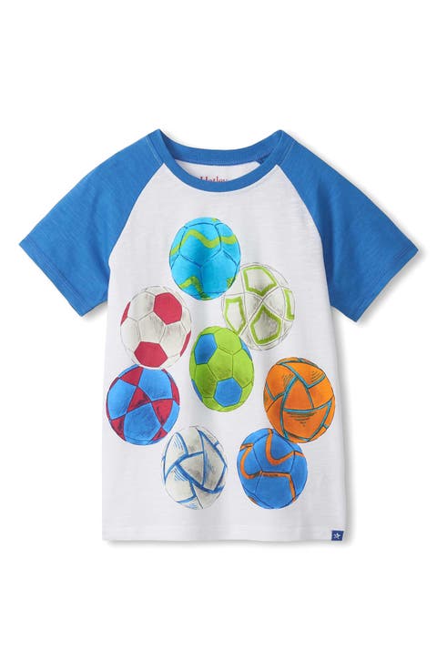 Kids' Soccer Balls Graphic T-Shirt (Little Kid & Big Kid)