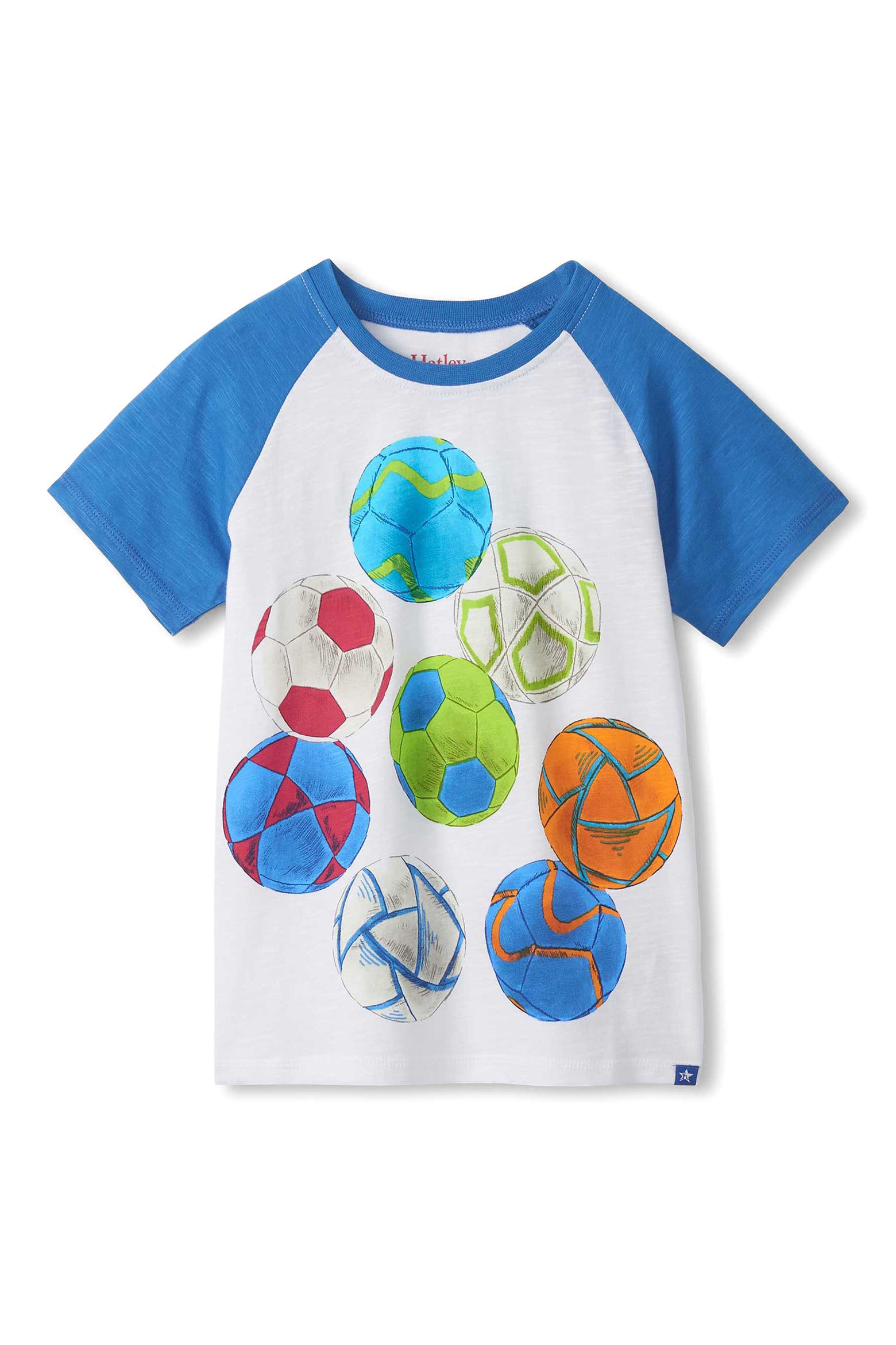 Ball Balancing Machine Hatley Kids' Soccer Balls Graphic T-Shirt | Nordstrom