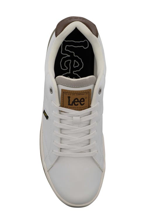 Lee Streeter Sneaker In White