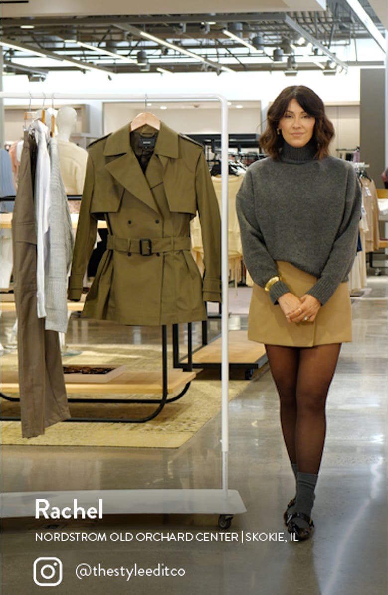 Adva Water Repellent Trench Coat, sales video thumbnail