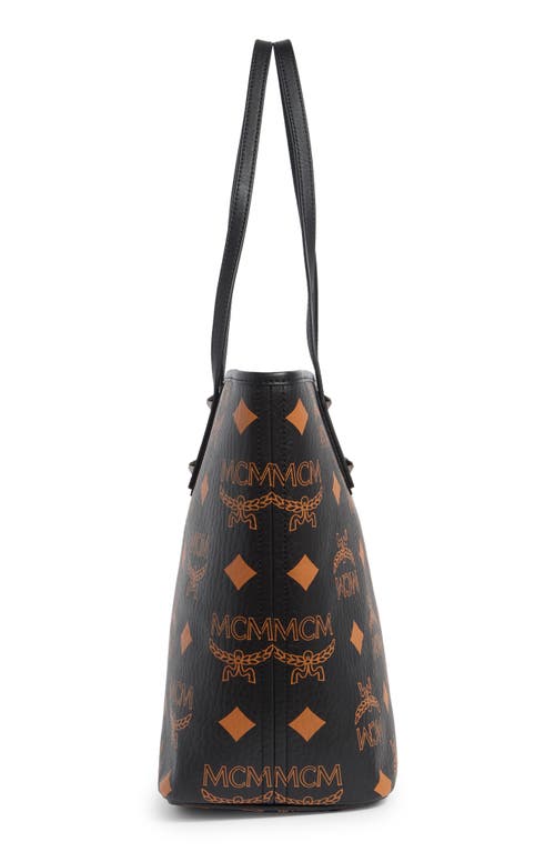 Mcm Aren Tote Bag In Black
