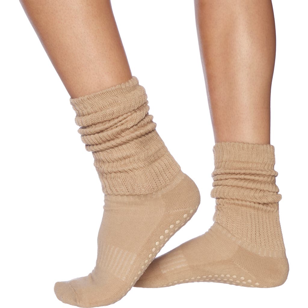 Souls. Cream Cloud Grip Socks In Cream