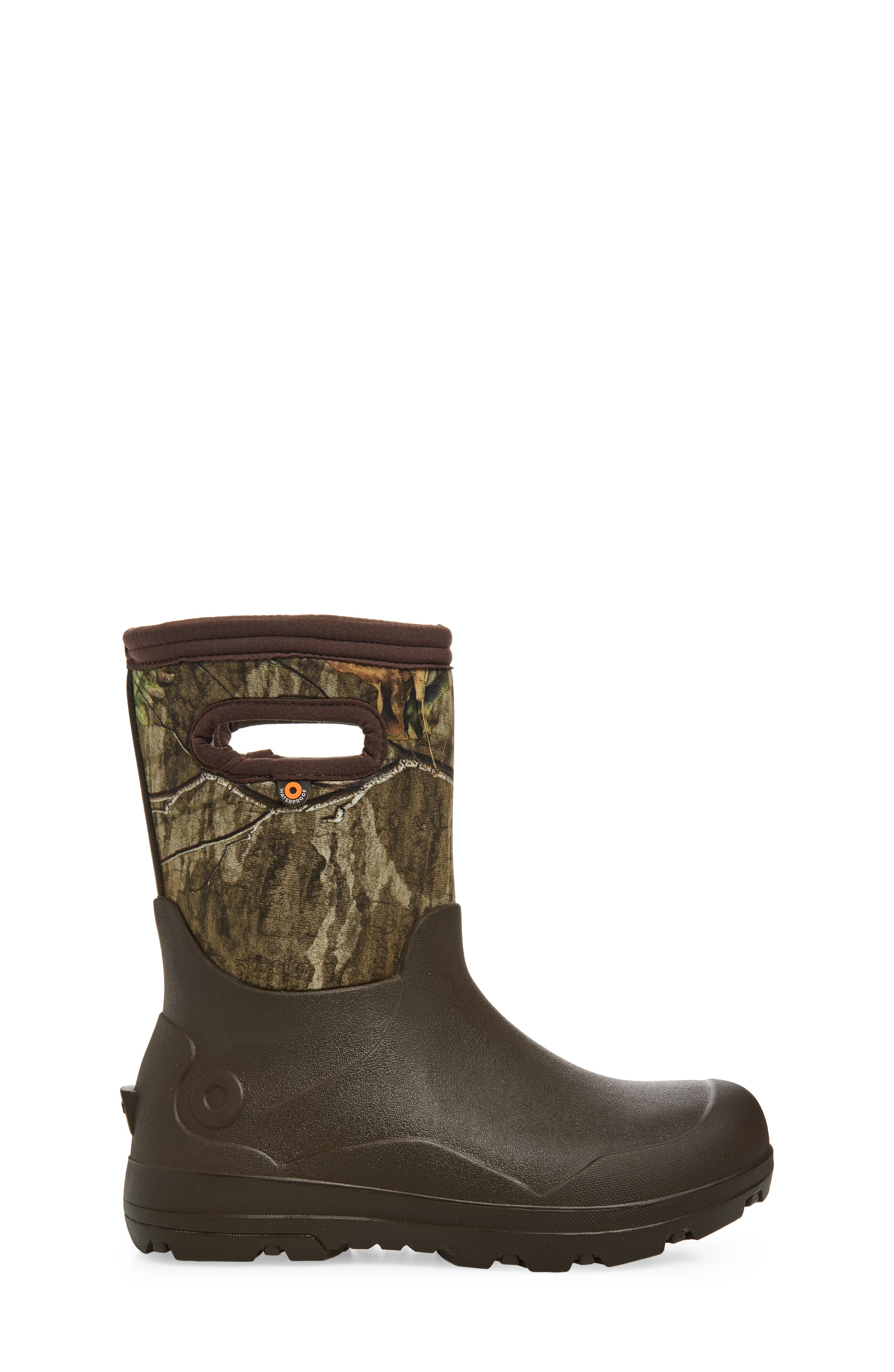 Kids' York Seamless Waterproof Insulated Boot, Alternate, color, MOSSY OAK