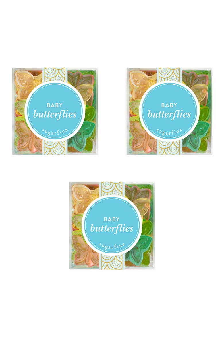 Baby Butterflies Set of 3 Candy Cubes, Main, color, BLUE