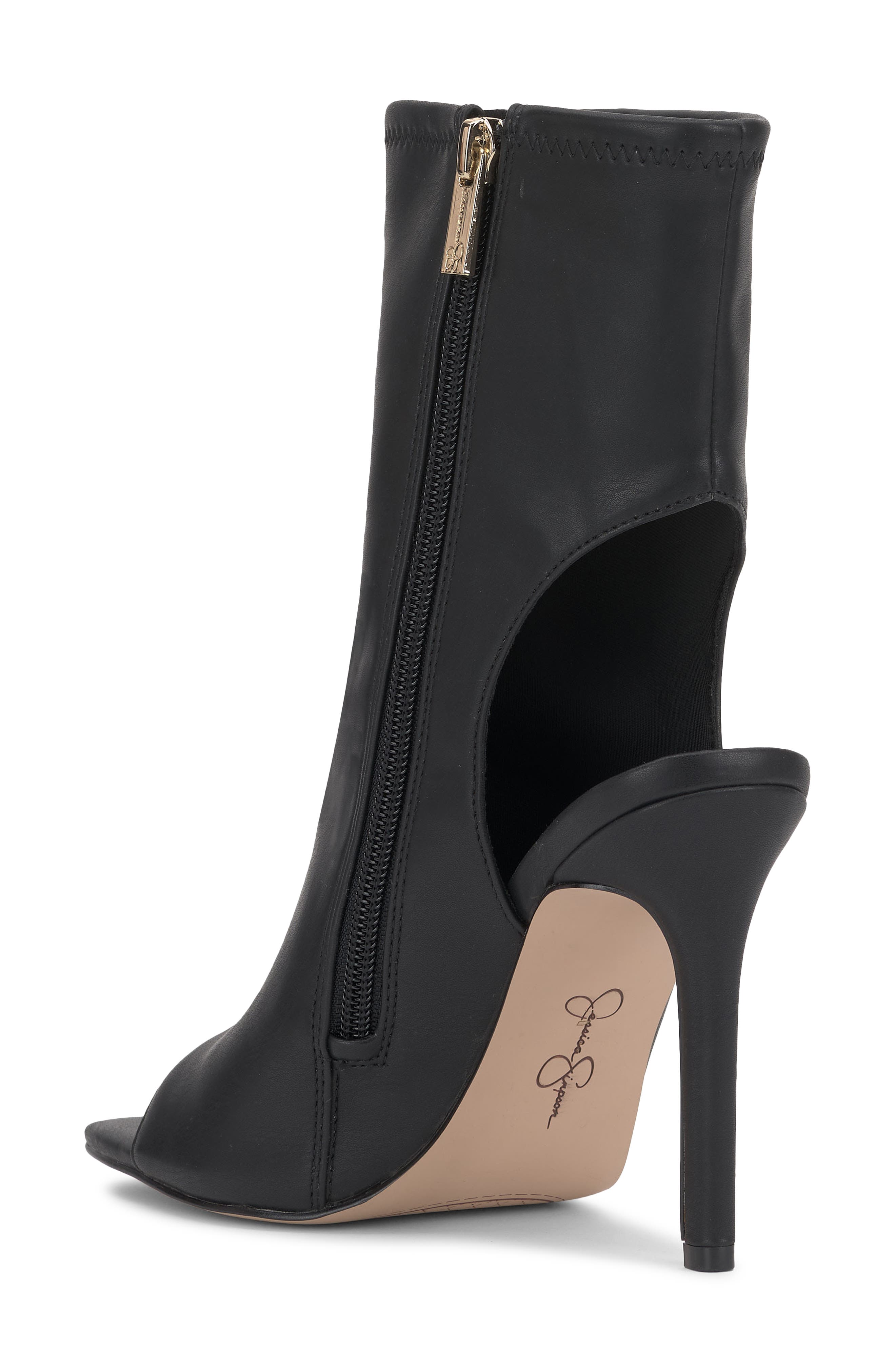 Jessica Simpson Ozoria Open Toe Bootie, Alternate, color, 