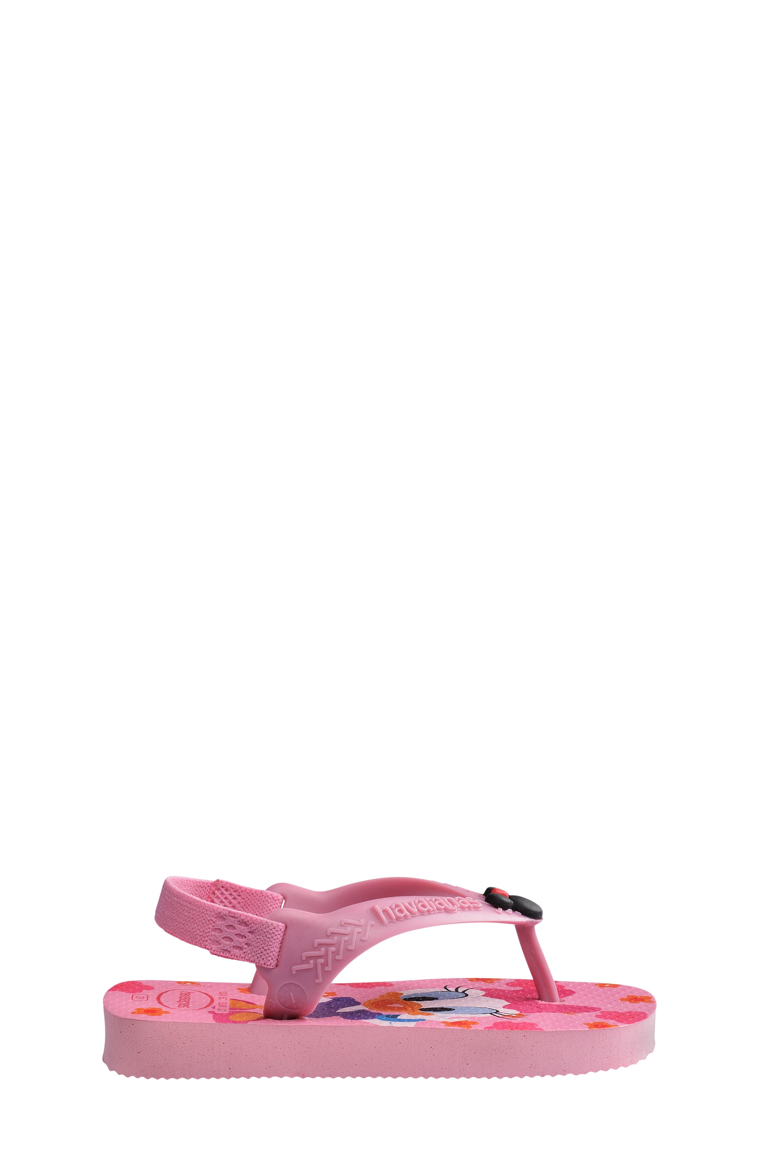 Disney(R) Classics Flip Flop, Alternate, color, PINK GLOW