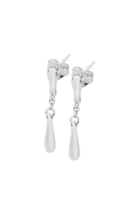 Falling Drop Earrings
