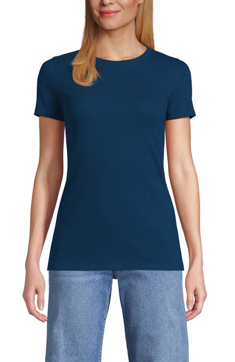 Cotton Rib T-shirt
