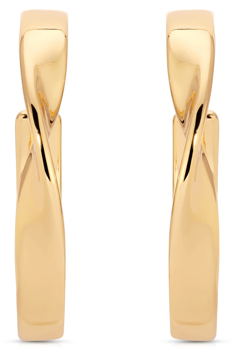 Heirloom Medium Hoop Earrings, Alternate, color, GOLD