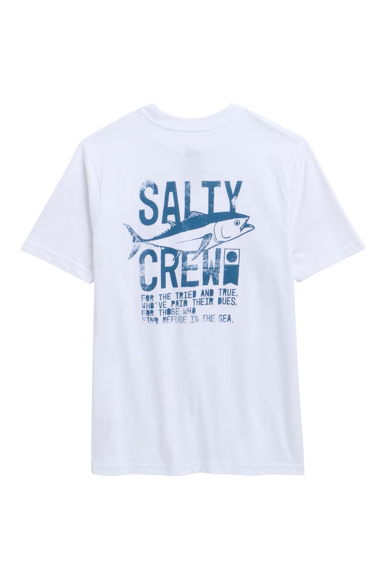 Kids' Tried & True Cotton Graphic T-Shirt, Alternate, color, WHITE
