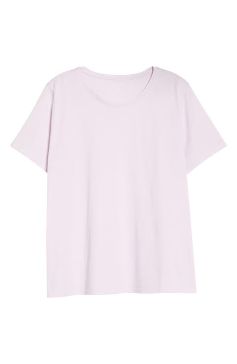 Crewneck Organic Cotton T-Shirt (Plus)