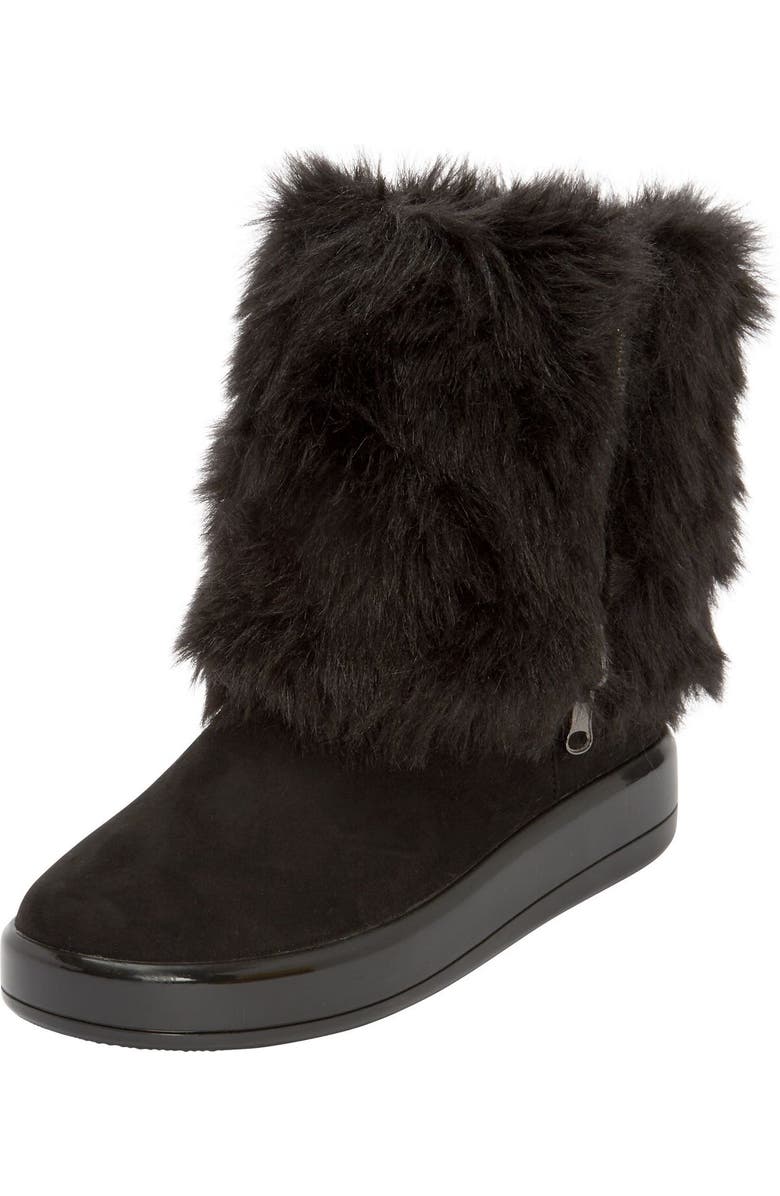 Comfortview The Shai Wide Calf Boot, Main, color, Black