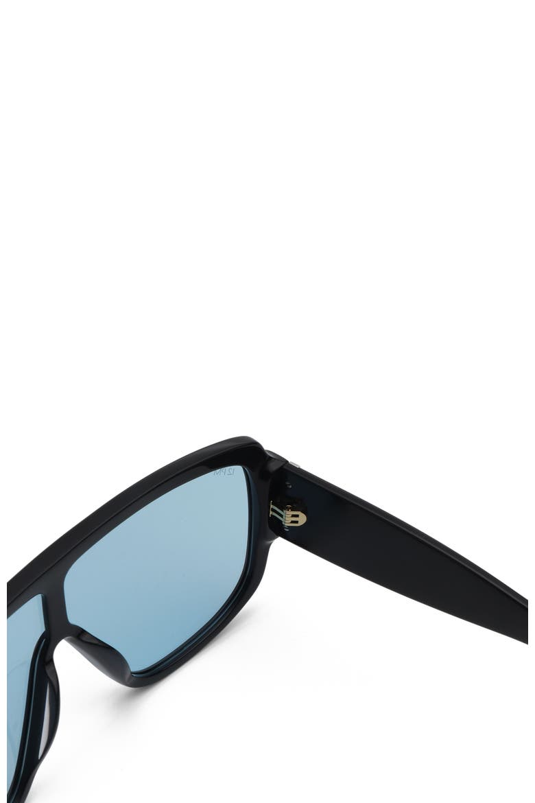 Aspen Shield Sunglasses, Alternate, color, Black/Blue