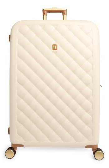 It Luggage Cushion Lux 30-inch Hardside Luggage In White
