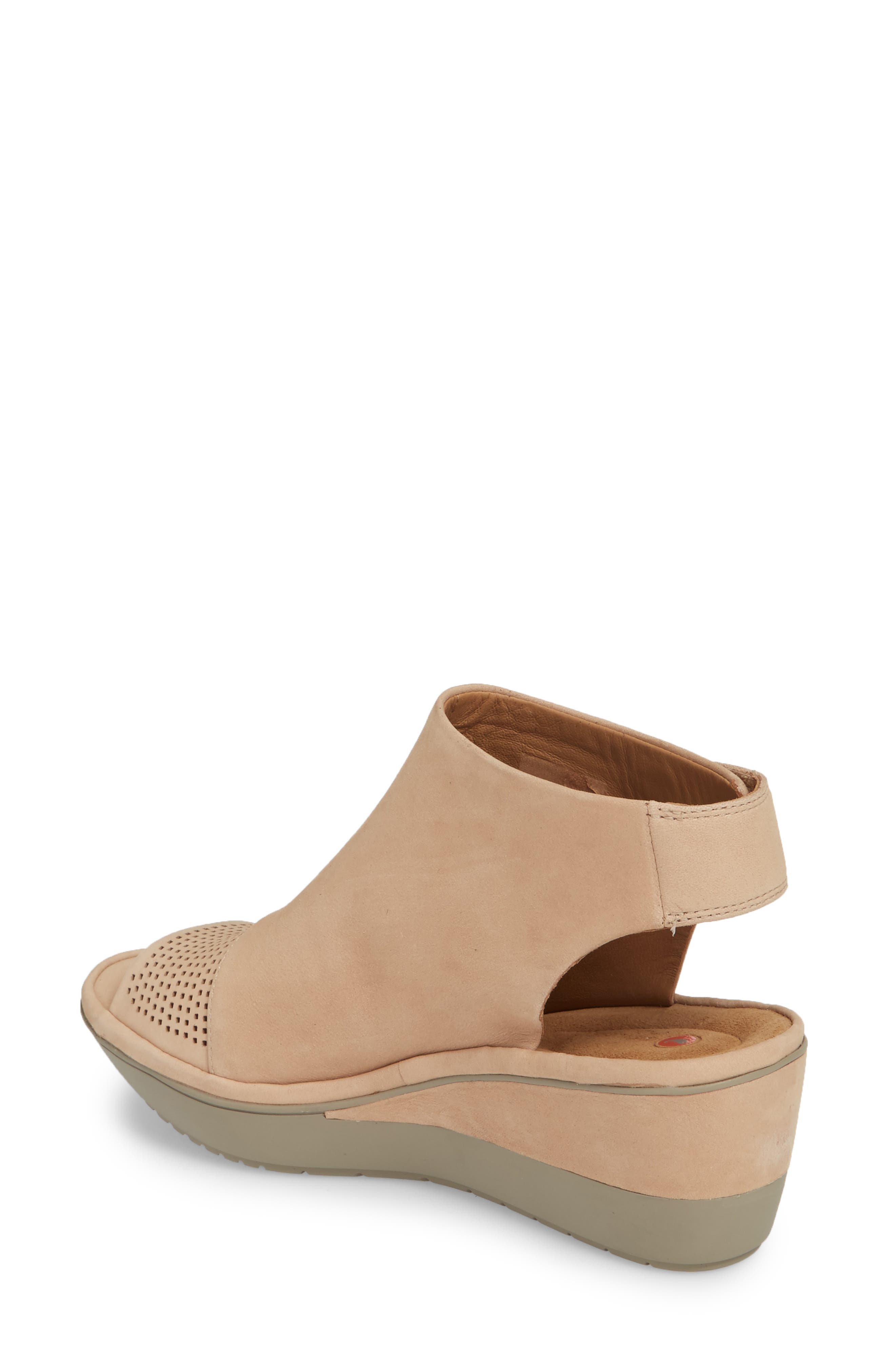 Clarks<sup>®</sup> Wynnmere Abie Wedge Sandal, Alternate, color, 