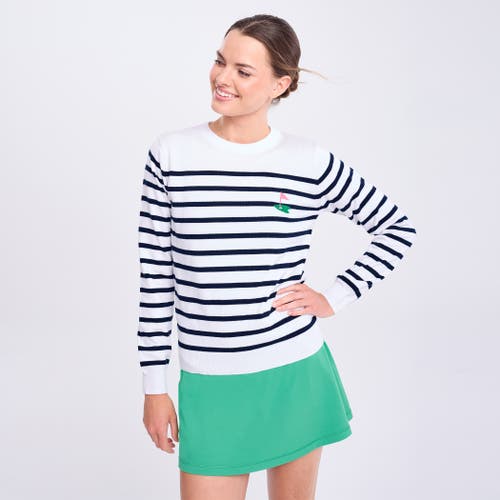 Ame & Lulu Club Sport Sweater In Multi