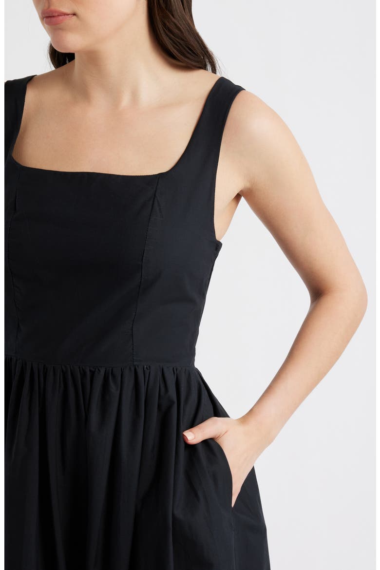 Easy Maxi Dress, Alternate, color, RICH BLACK