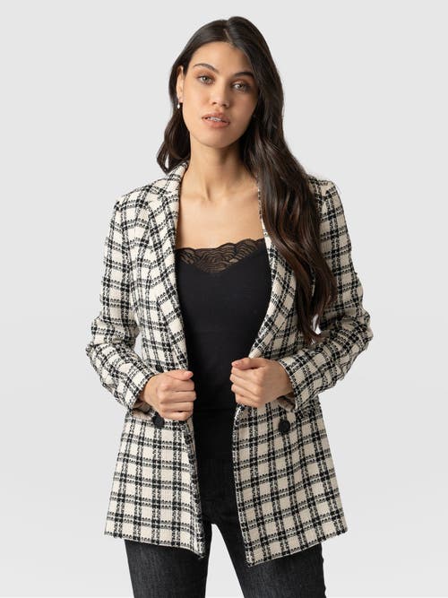 Saint + Sofia Cambridge Blazer In Multi